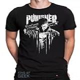 Camiseta The Punisher Geek Camisa Justiceiro