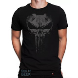 Camiseta The Punisher Marvel Camisa Justiceiro