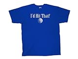 Camiseta Trenz Shirt Company Golf Tee I D Hit That Tee Golfing Royal Blue X Large
