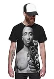Camiseta Tupac Shakur Gangster Thug Life