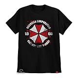 Camiseta Umbrella Corporation Resident Evil Camisa Gamer  P 