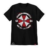 Camiseta Umbrella Corporation Resident Evil Camisa Gamer XG 