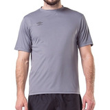 Camiseta Umbro Twr Striker Cinza Preto Masculina Original