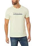 Camiseta Underline Calvin Klein Masculino Amarelo Claro M