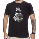 Camiseta Unissex Banda Gojira 100 Algodão Silkscreen