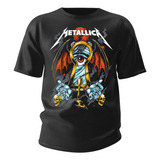 Camiseta Unissex Banda Rock Metalica Eye