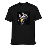 Camiseta Unissex Bono Vox E The Edge Camisa