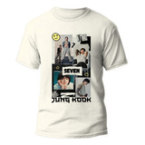Camiseta Unissex Jungkook Album Seven Coreano Kpop Unissex
