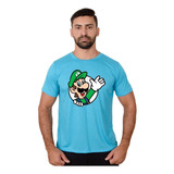 Camiseta Unissex Luigi Mario Bros Adulto