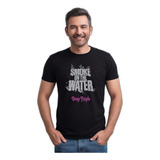Camiseta Unissex Smoke On The Deep Purple Banda Hard Rock