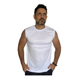 Camiseta Uv Regata Masculina Machão Plus Size Proteção Solar