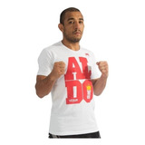 Camiseta Venum Aldo The King Branca Mma Jiu Jitsu Muay Thai