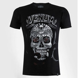 Camiseta Venum Skull And Roses Muay