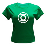 Camiseta Verde Simbolo Lanterna Verde Heróis