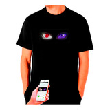 Camiseta Vfx Imagens Textos Animações Unisex Preta