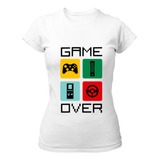 Camiseta Video Game Game Over Jogador