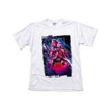 Camiseta Vingadores Ultimato Infantil Personalizada Branca