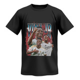 Camiseta Vinícius Junior Seleção Brasileira Blusa Graphic