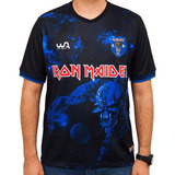 Camiseta Wa Sport Futebol Iron Maiden The Final Frontier