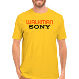 Camiseta Walkman Sony Anos
