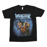 Camiseta Warlock Triumph And Agony Versão 2 Heavy Metal
