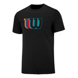 Camiseta Wilson Super W Masculino Preto