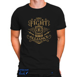 Camiseta World Of Warcraft Camisa Aliance Horde Rpg Games