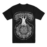 Camiseta Yggdrasil Vikings Nordico Paganismo Viking Celta