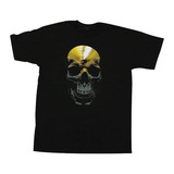 Camiseta Zildjian Skull Black Caveira T5746 Tamanho Super Ex