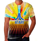 Camisetas Camisa Atari Game Jogo Antigo