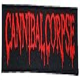 Camisetas Com Logotipo Da Banda Cannibal Corpse Death Metal MC02 Bordadas A Ferro Em Remendos