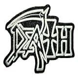 Camisetas Death Music Songs Heavy Metal Logotipo MD01 Ferro Em Remendos