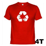 Camisetas Engraçadas Reciclagem Papel Pedra Tesoura 435