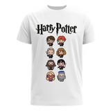 Camisetas Masculinas Harry Potter Branca Blusas