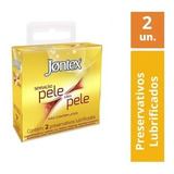 Camisinha Preservativo Jontex Pele Com Pele Pacote C 2 Un