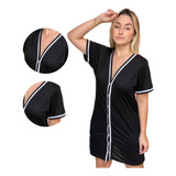 Camisola Aberta Com Botões De Manga Maternidade Amamentação