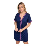 Camisola Feminina Com Abertura Frontal Amamentação Cirurgico