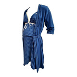 Camisola Gestante Grávida Amamentação Maternidade Robe