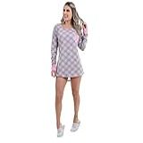 Camisola Manga Longa Baby Doll Feminina