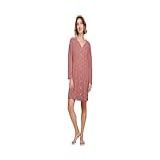 Camisola Manga Longa Estampada Em Algodão Rosa M