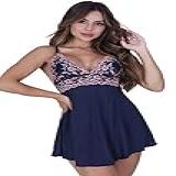 Camisola Valentina Microfibra Light E Renda Luxo Bicolor -Marinho Com Romance- M-