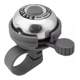 Campainha Buzina De Bicicleta Cateye Pb600 Super Mini Prata