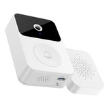 Campainha Câmera Wi fi Inteligente Com Interfone Portátil