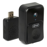 Campainha Câmera Wi fi Sem Fio Monitoramento Interfone