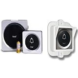 Campainha Com Protetor Anti Roubo E Chuva Incluso Knup KP CA328 Branco 