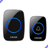 Campainha Sem Fio Cacazi Longo Alcance Bateria Energia