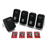 Campainha Sem Fio Cib 101 Com 4 Modulos Externo Intelbras