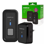 Campainha Sem Fio Cib 101 Intelbras Alcance Até 100 Metros Cor Preto 110v 220v