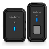 Campainha Sem Fio Externa Cib 101 Intelbrás Bivolt Preta