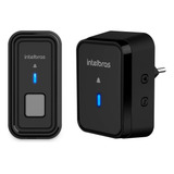 Campainha Sem Fio Intelbras Com Bateria Cib 101 Externa Ip44 Cor Preto